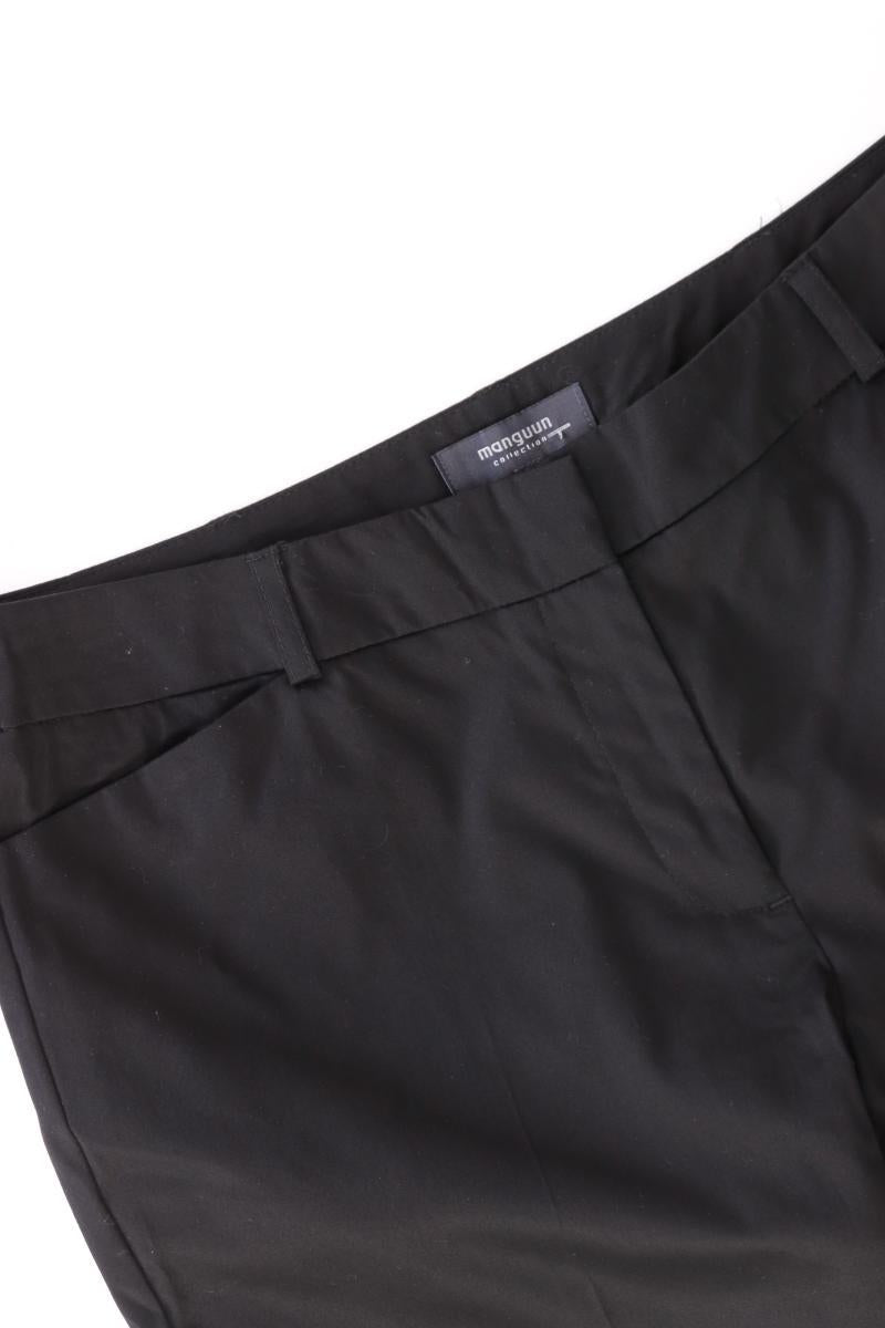 Manguun Anzughose Gr. 38 schwarz aus Baumwolle
