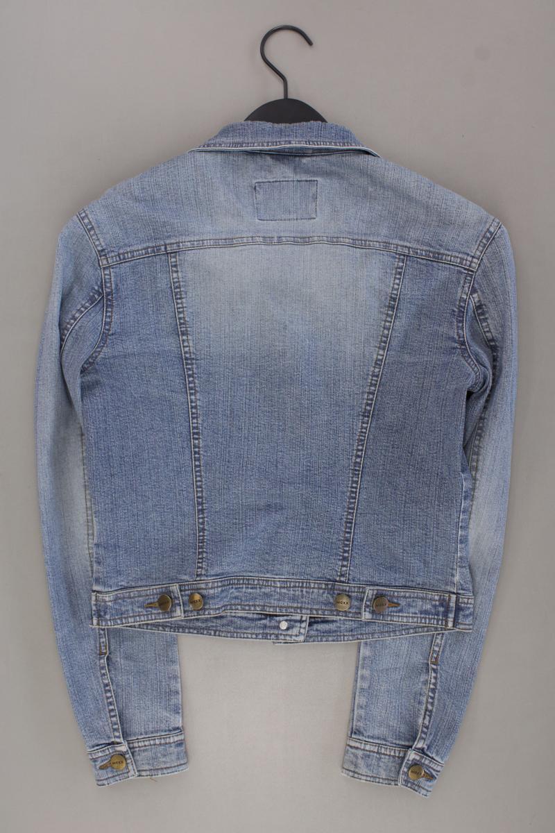 Mexx Jeansjacke Gr. 34 Vintage blau aus Baumwolle