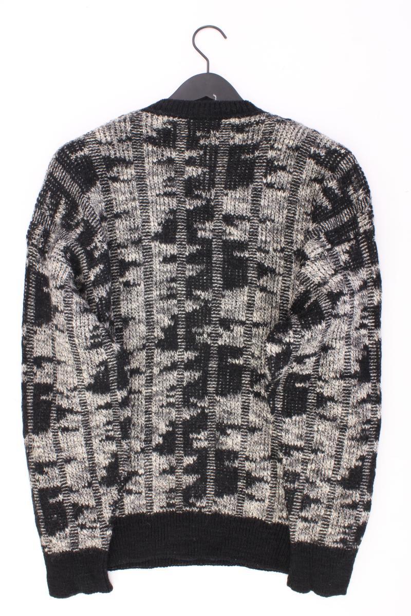 Nani Bon Vintage Pullover für Herren Gr. L schwarz aus Wolle