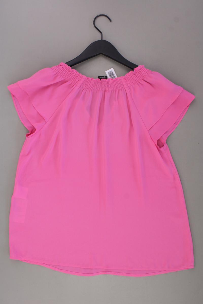 s.Oliver Black Label Kurzarmbluse Gr. 38 neuwertig pink aus Polyester