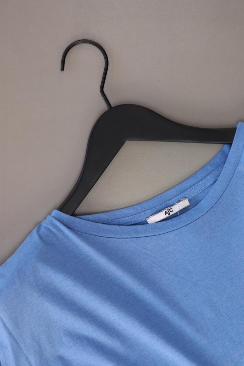 AJC Fashion T-Shirt Gr. 32/34 Kurzarm blau aus Baumwolle