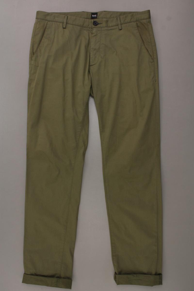 BOSS by Hugo Boss Chinohose für Herren Gr. 48 olivgrün aus Baumwolle