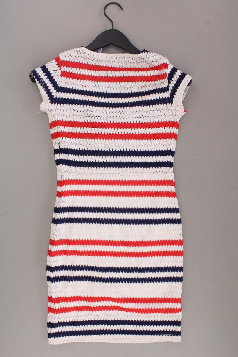 Guess Kurzarmkleid Gr. S gestreift mehrfarbig aus Polyester