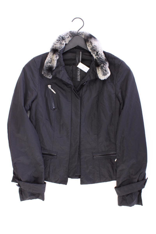 Airfield Übergangsjacke Gr. 36 schwarz aus Baumwolle