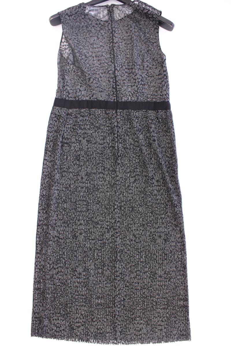 BOSS by Hugo Boss Abendkleid Gr. 38 neuwertig Ärmellos mit Glitzer schwarz