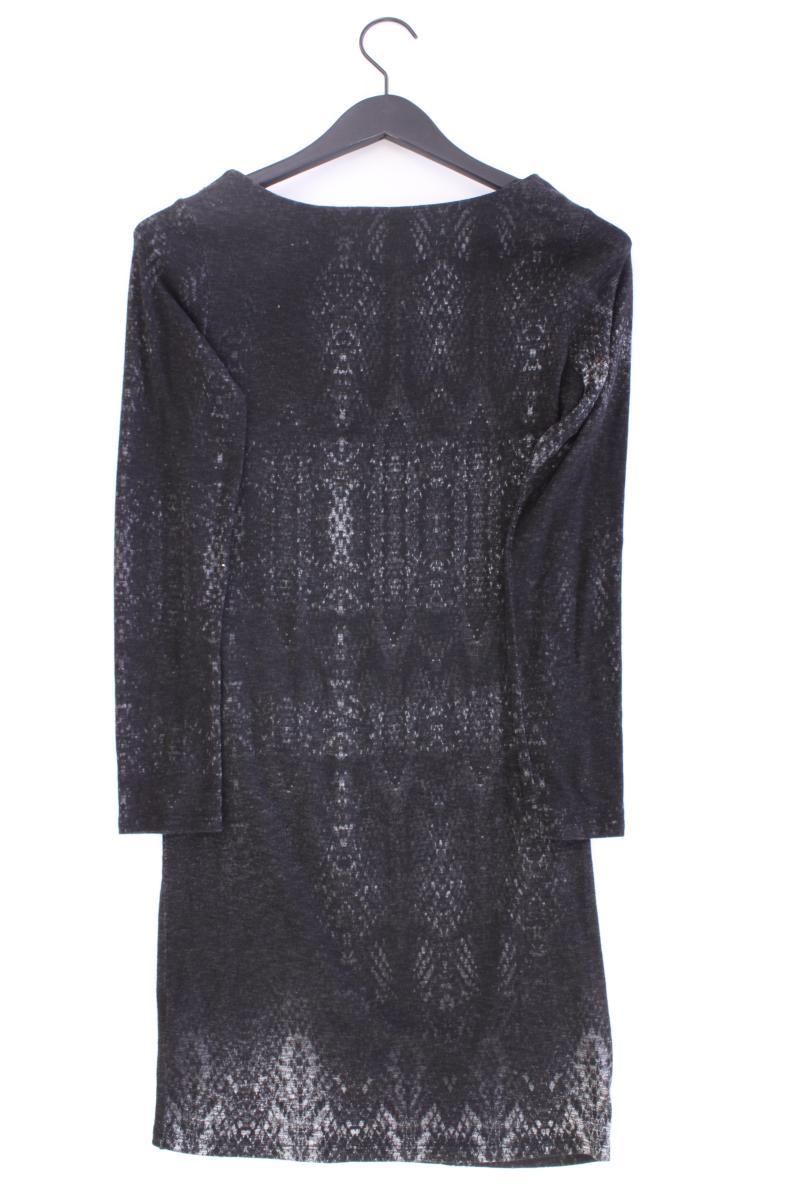 Desigual Jerseykleid Gr. S Langarm grau aus Viskose