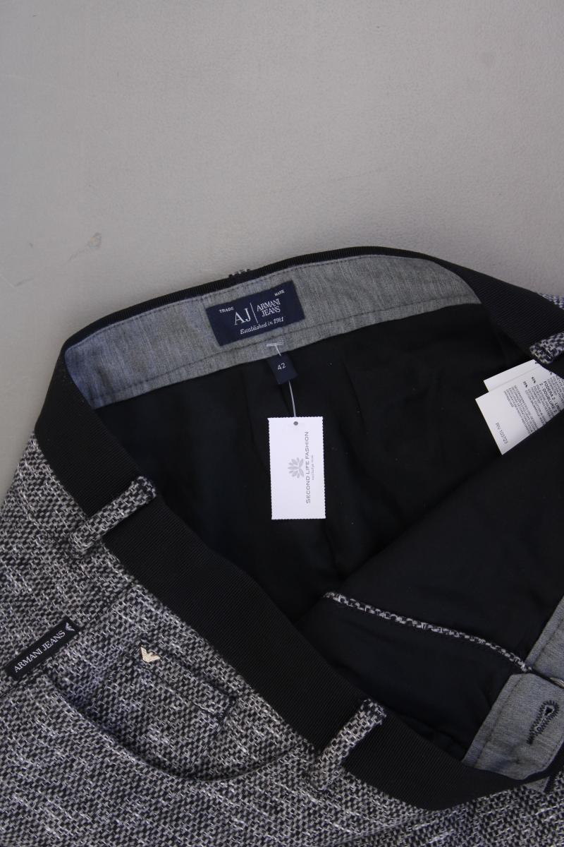 Armani Jeans Wollrock Gr. IT 42 (S) grau
