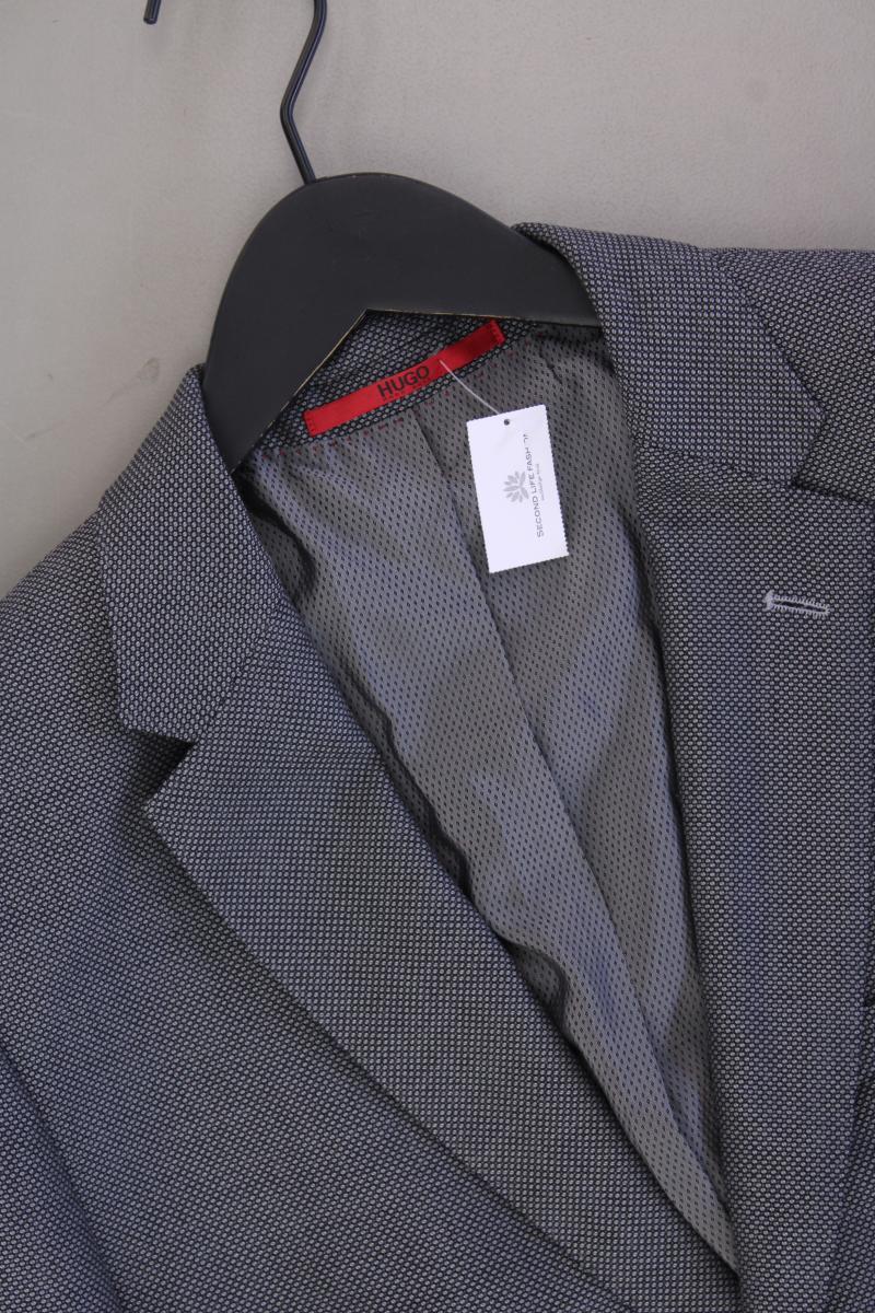 Hugo Boss Longsakko für Herren Gr. 48 neuwertig grau aus Viskose