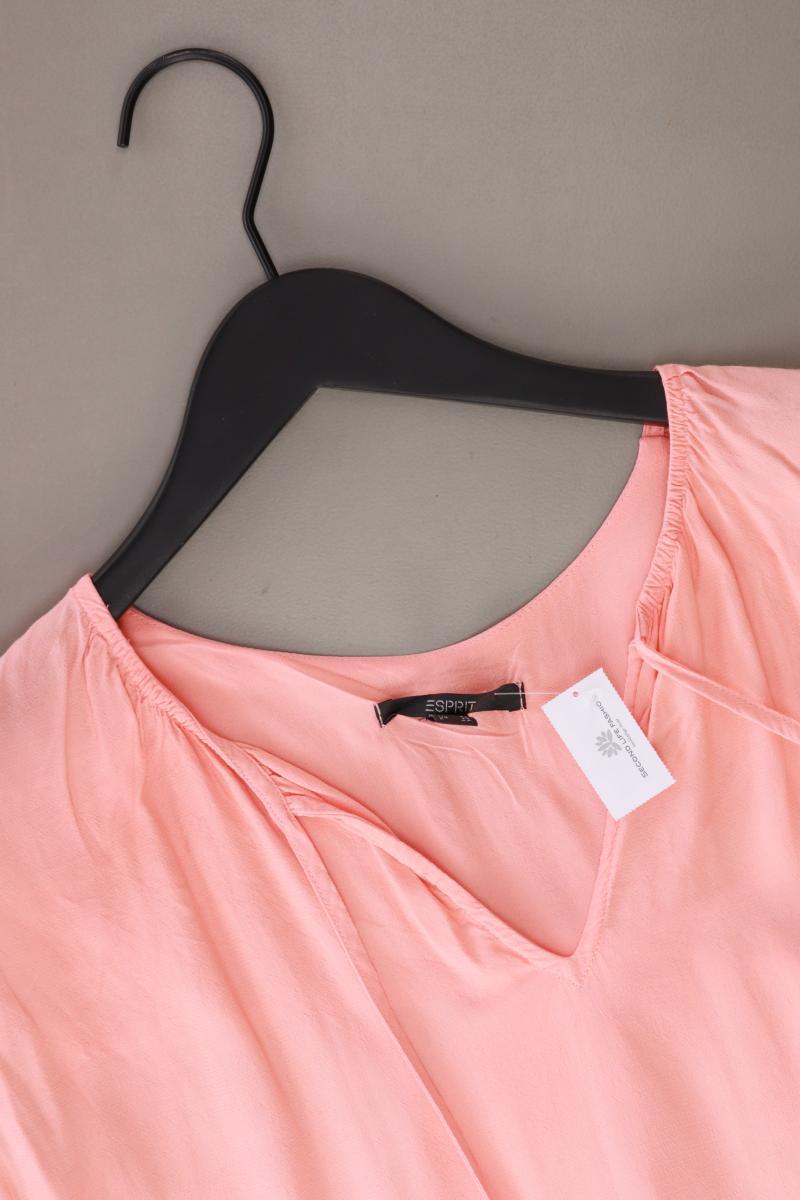 Esprit Ärmellose Bluse Gr. 42 rosa aus Viskose