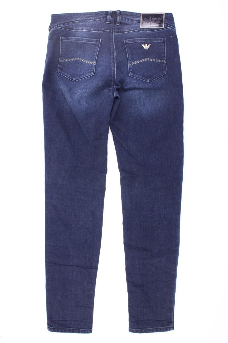 Armani Jeans Skinny Jeans Gr. W29 blau aus Baumwolle
