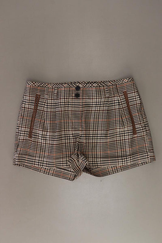 H&M Shorts Gr. 36 kariert braun aus Polyester