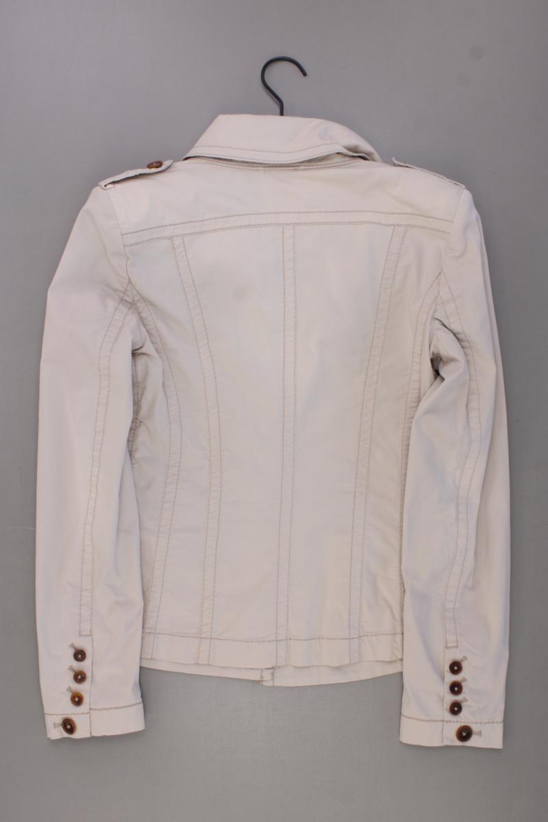 Drykorn Übergangsjacke Gr. 40 creme aus Baumwolle