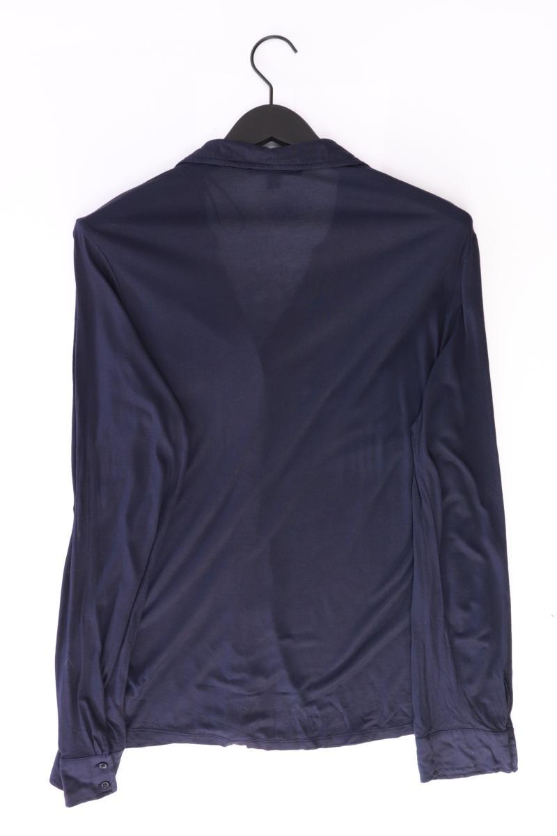 Esprit Langarmbluse Gr. XXL blau aus Viskose