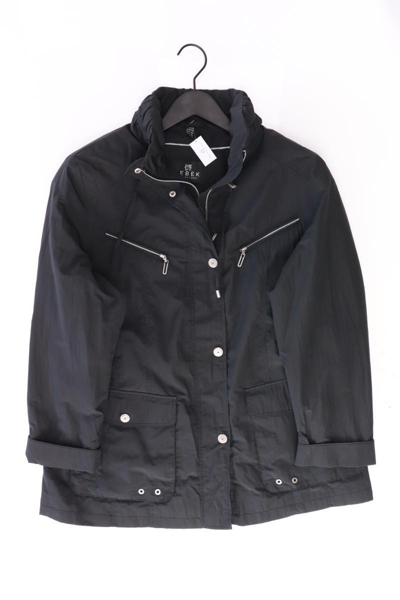 BARBARA LEBEK Übergangsjacke Gr. 44 schwarz aus Polyester