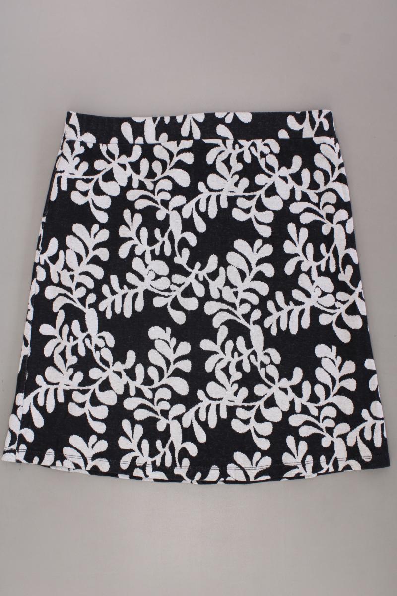 Heidekönigin Strickrock Gr. L schwarz aus Baumwolle