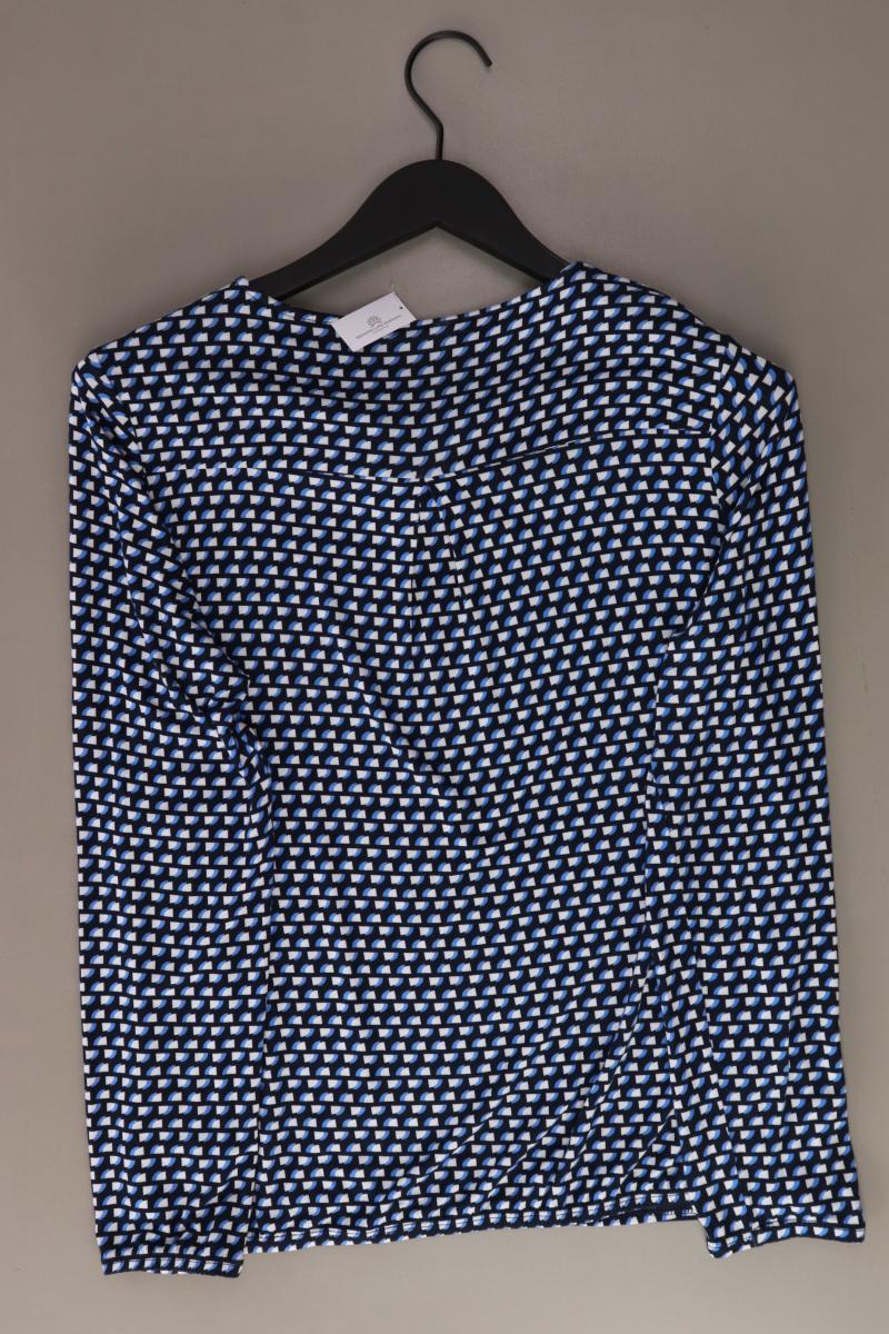 Tchibo Bluse Gr. 36/38 Langarm blau aus Viskose