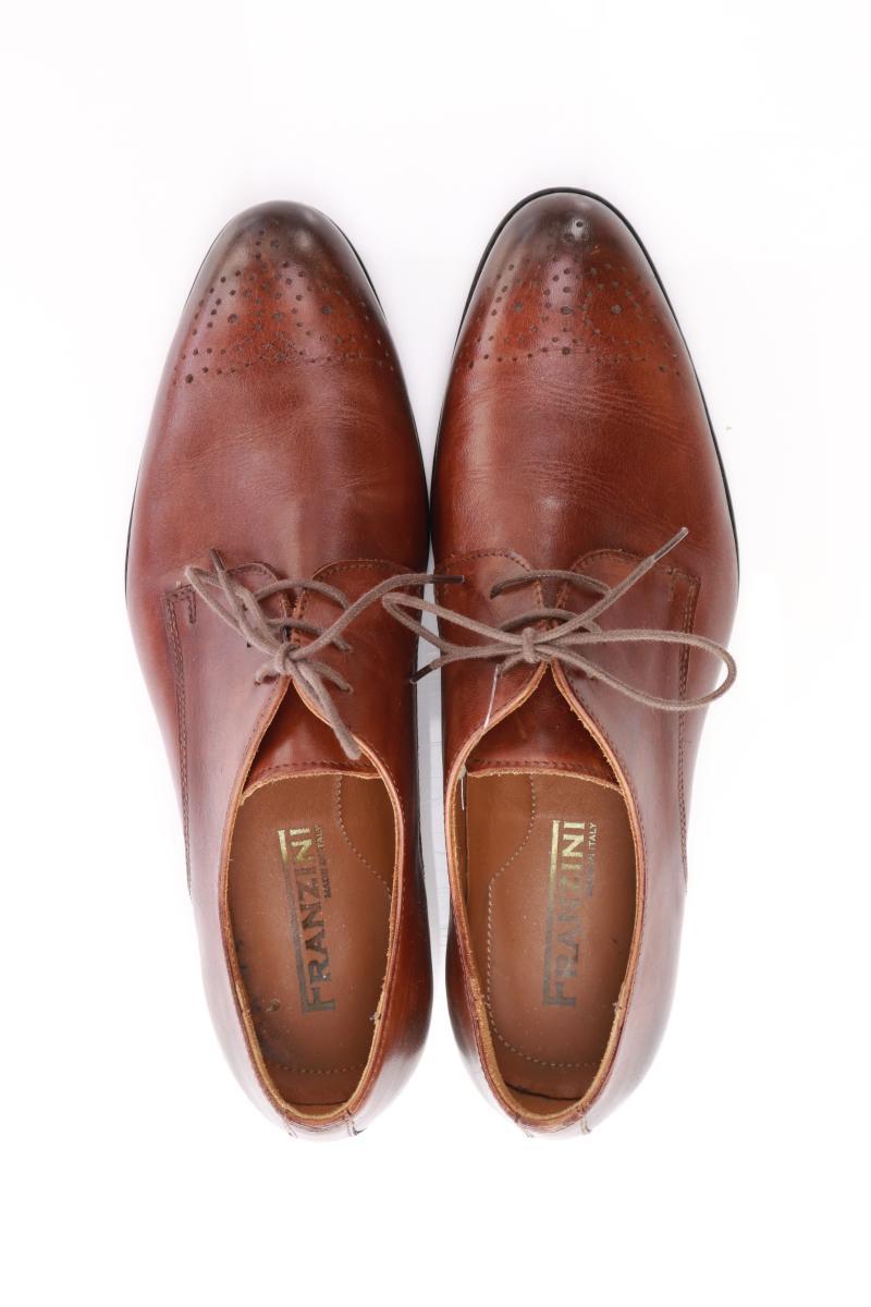 Franzini Schuhe für Herren Gr. 42 Neupreis: 89,99€! braun aus Leder