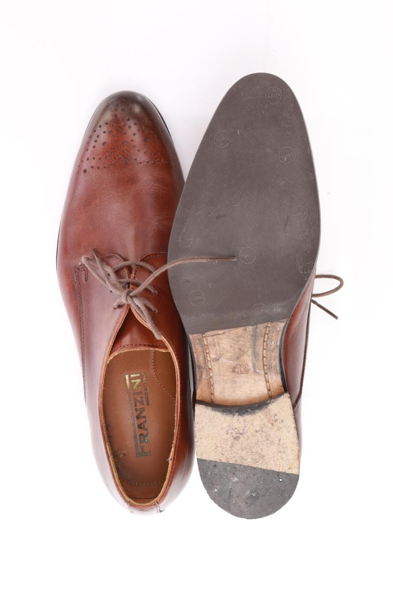 Franzini Schuhe für Herren Gr. 42 Neupreis: 89,99€! braun aus Leder