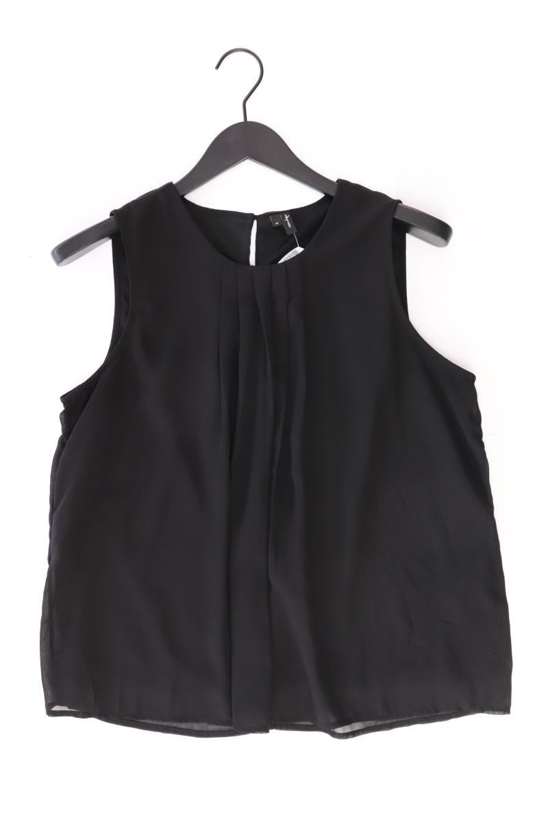 Vero Moda Chiffonbluse Gr. M Ärmellos schwarz aus Polyester