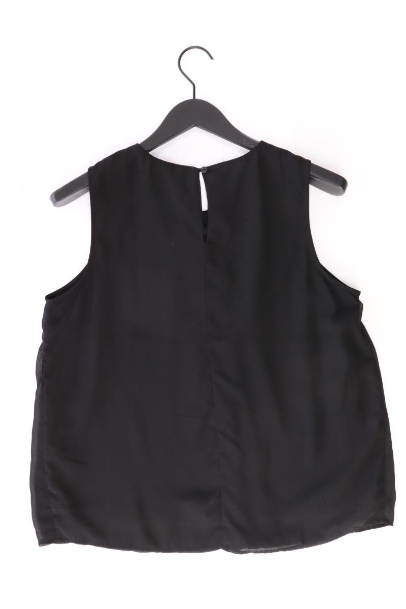 Vero Moda Chiffonbluse Gr. M Ärmellos schwarz aus Polyester