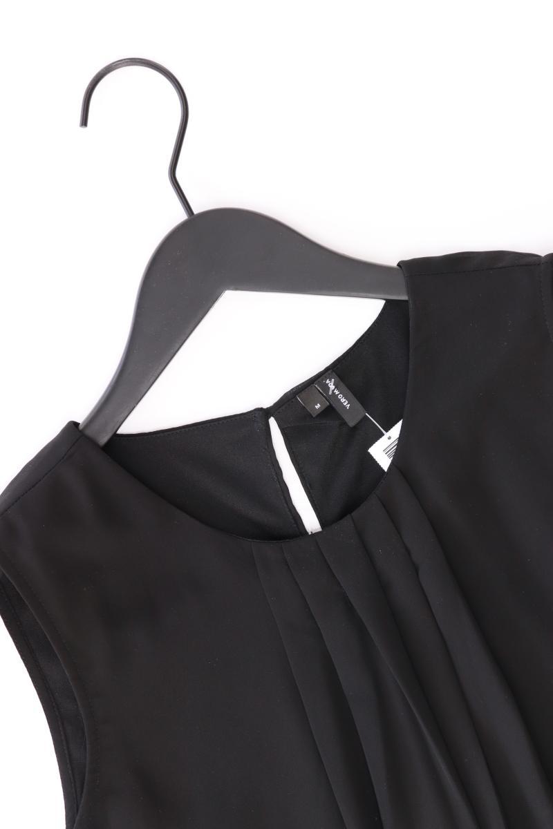 Vero Moda Chiffonbluse Gr. M Ärmellos schwarz aus Polyester