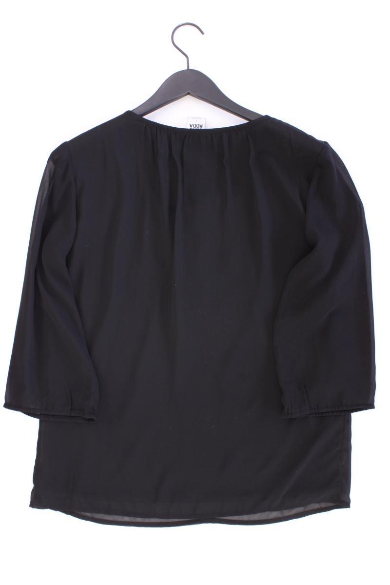 Vero Moda Regular Bluse Gr. L neuwertig 3/4 Ärmel schwarz aus Polyester