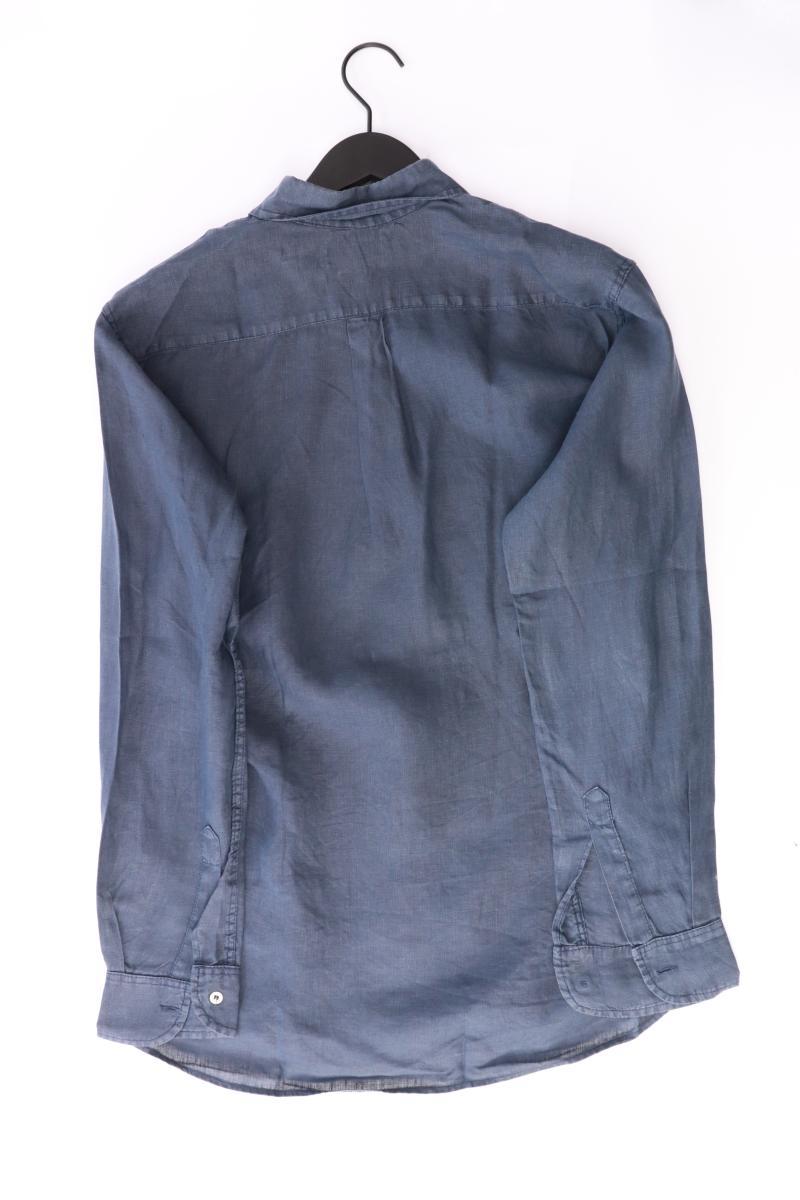 Grand Greece Hemd für Herren Gr. M Langarm blau
