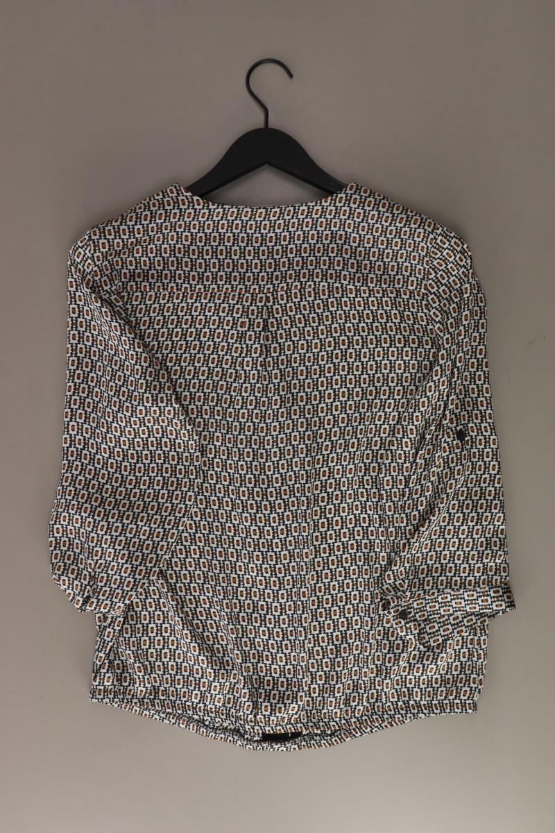 Mona Regular Bluse Gr. 42 3/4 Ärmel braun aus Polyester