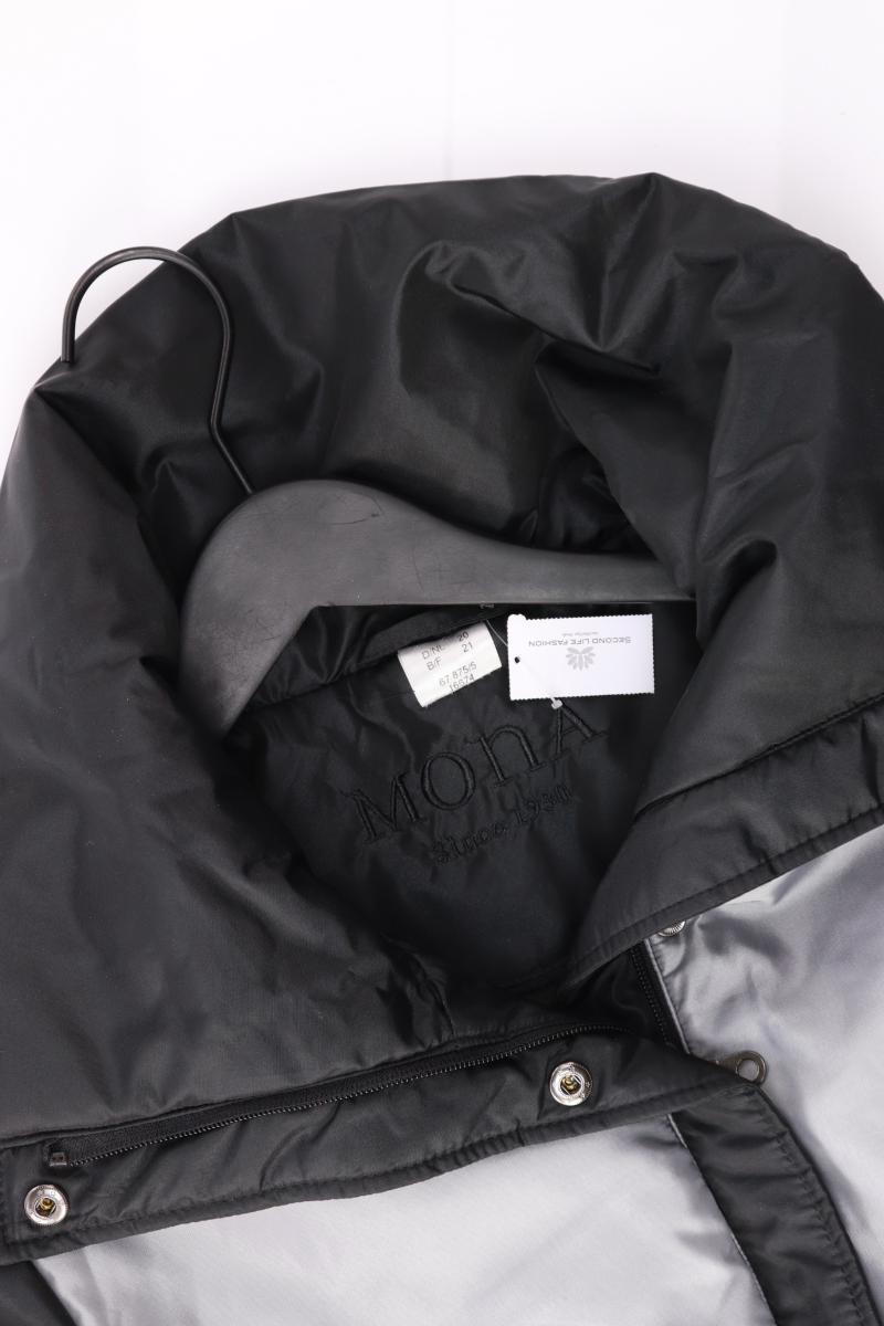 Mona Regular Mantel Gr. Kurzgröße 20 schwarz aus Polyester