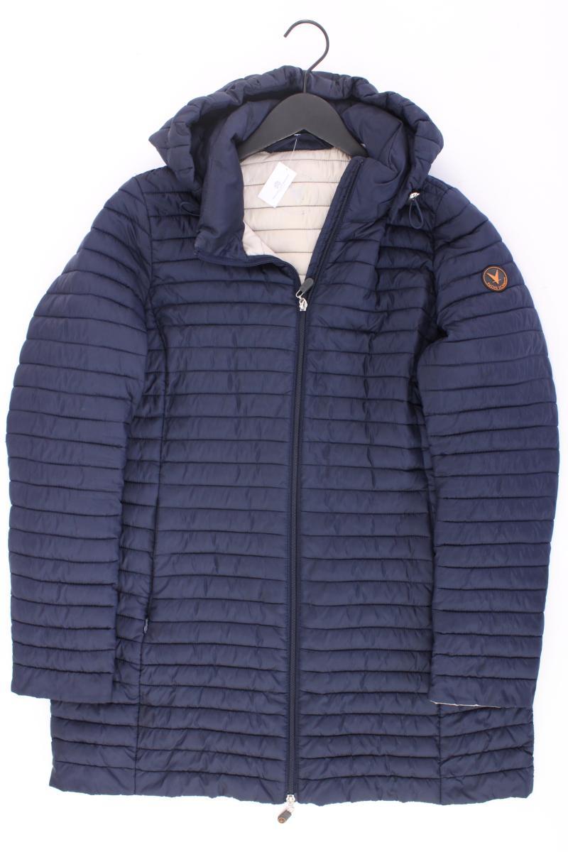 Fuchs Schmitt Kapuzenmantel Gr. 40 neuwertig blau aus Polyester