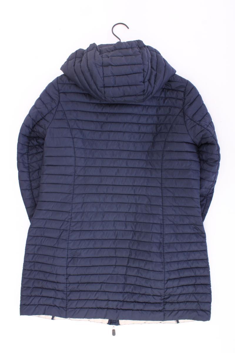 Fuchs Schmitt Kapuzenmantel Gr. 40 neuwertig blau aus Polyester