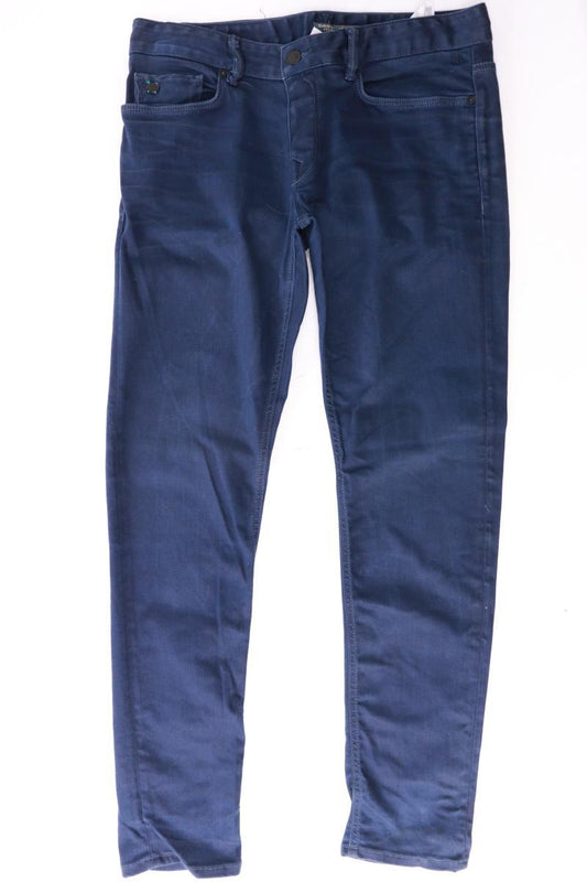 cast iron Straight Jeans für Herren Gr. W35/L34 blau aus Baumwolle
