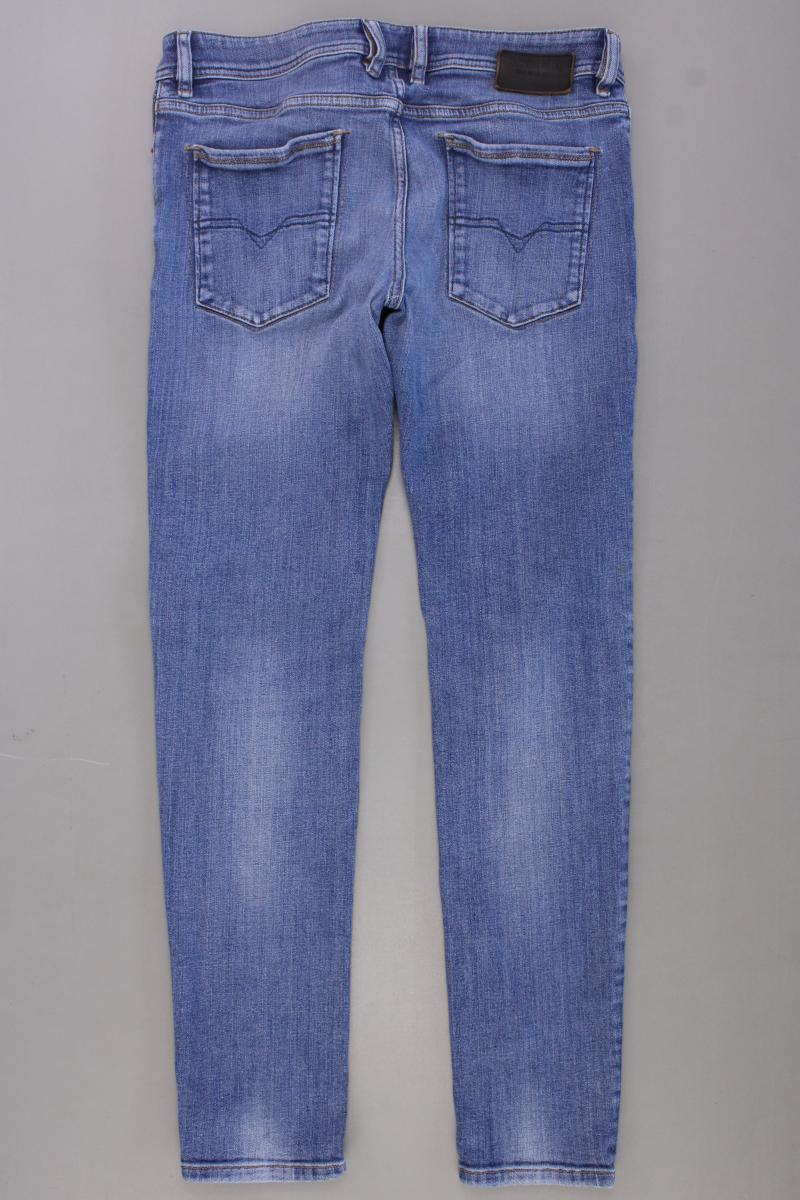 Diesel Skinny Jeans für Herren Gr. W31/L30 Modell Sleenker blau aus Baumwolle