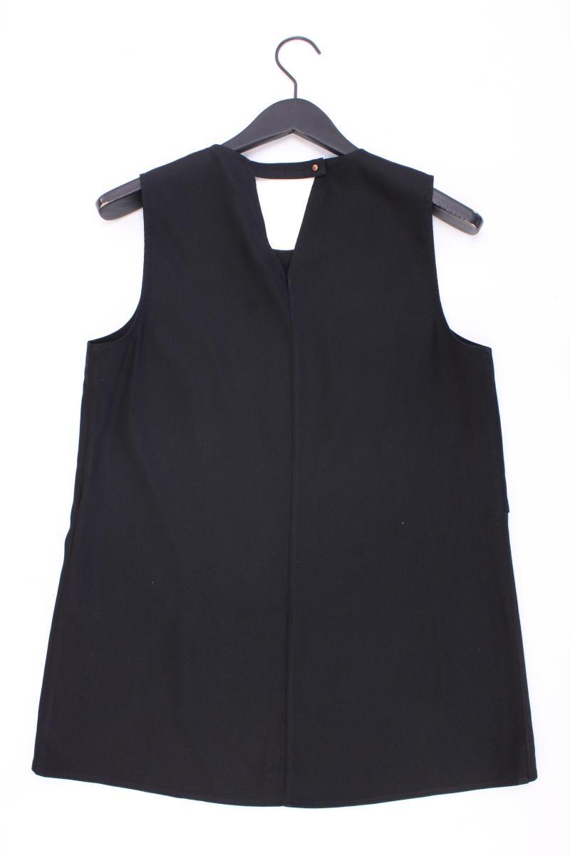 Hallhuber Ärmellose Bluse Gr. 44 schwarz aus Polyester