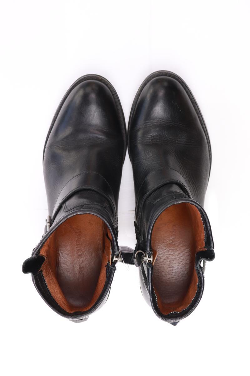 Marc O'Polo Stiefeletten Gr. 5,5 schwarz aus Leder