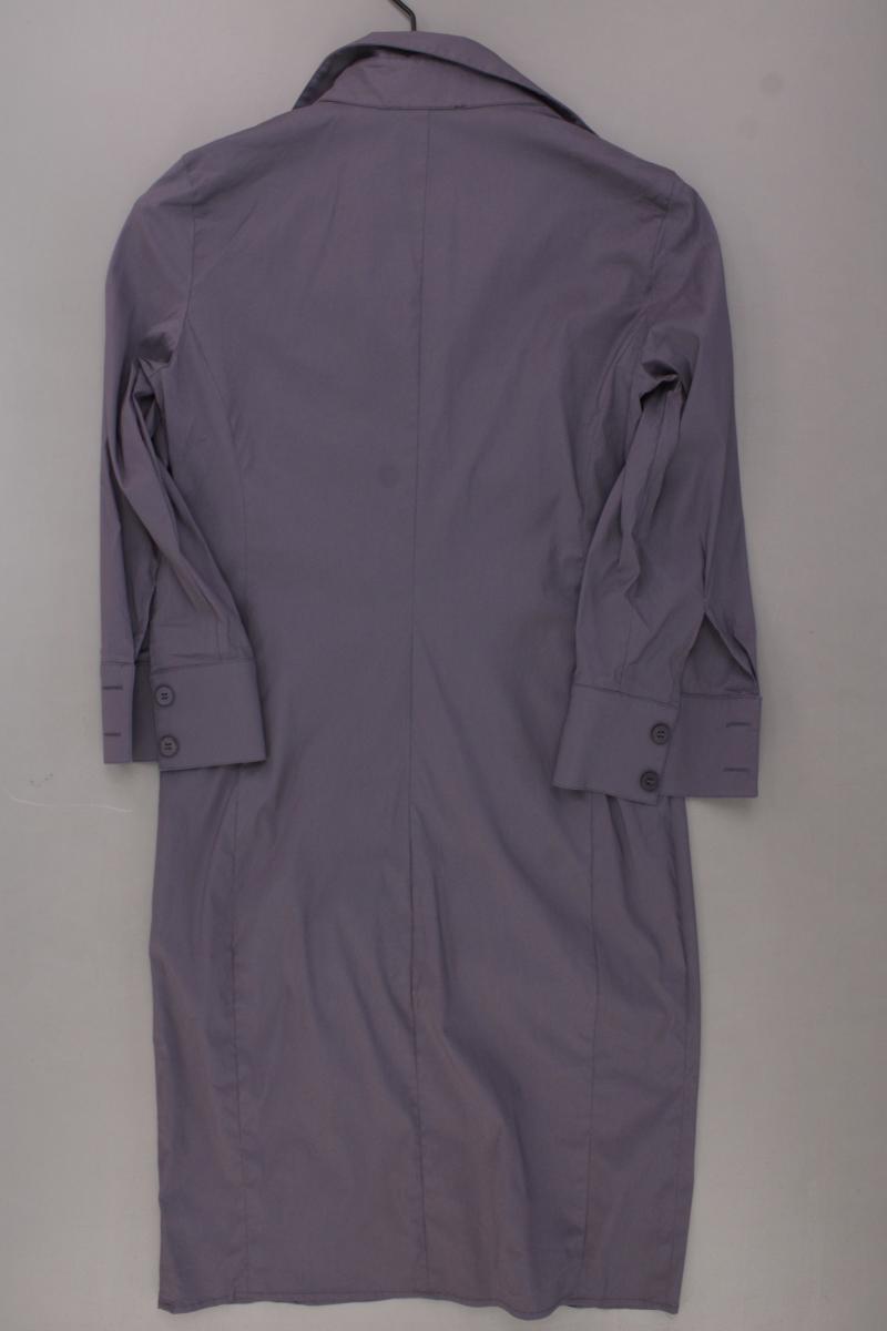Patrizia Pepe Blusenkleid Gr. IT 44 (M) Langarm lila aus Baumwolle