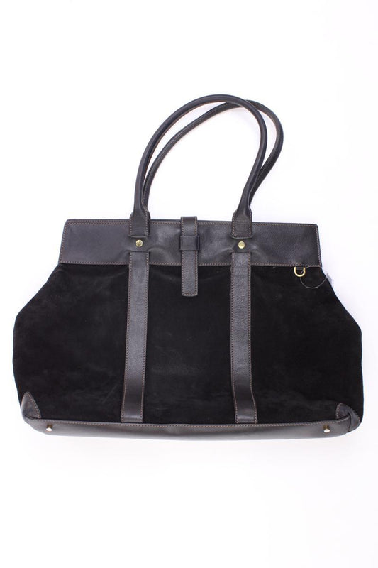 Loro Piana Henkeltasche schwarz aus Leder