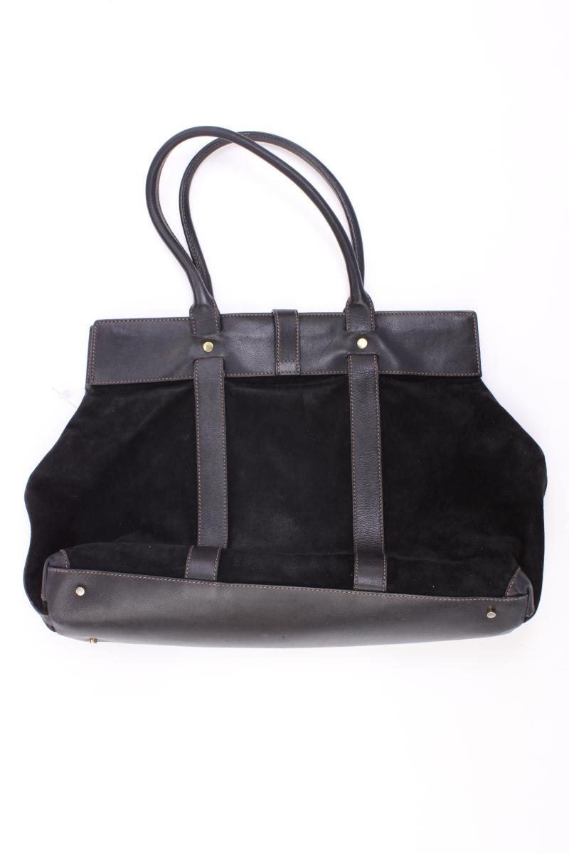 Loro Piana Henkeltasche schwarz aus Leder