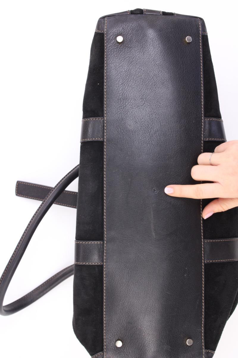 Loro Piana Henkeltasche schwarz aus Leder