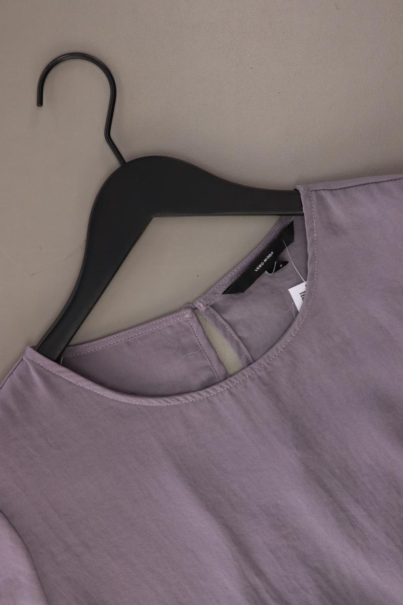Vero Moda Oversize-Bluse Gr. S 3/4 Ärmel lila aus Polyester