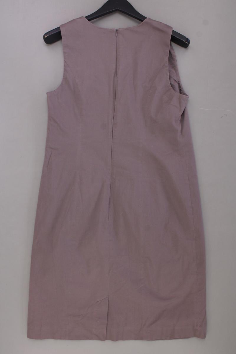 Bon Prix Etuikleid Gr. 42 Ärmellos braun aus Baumwolle