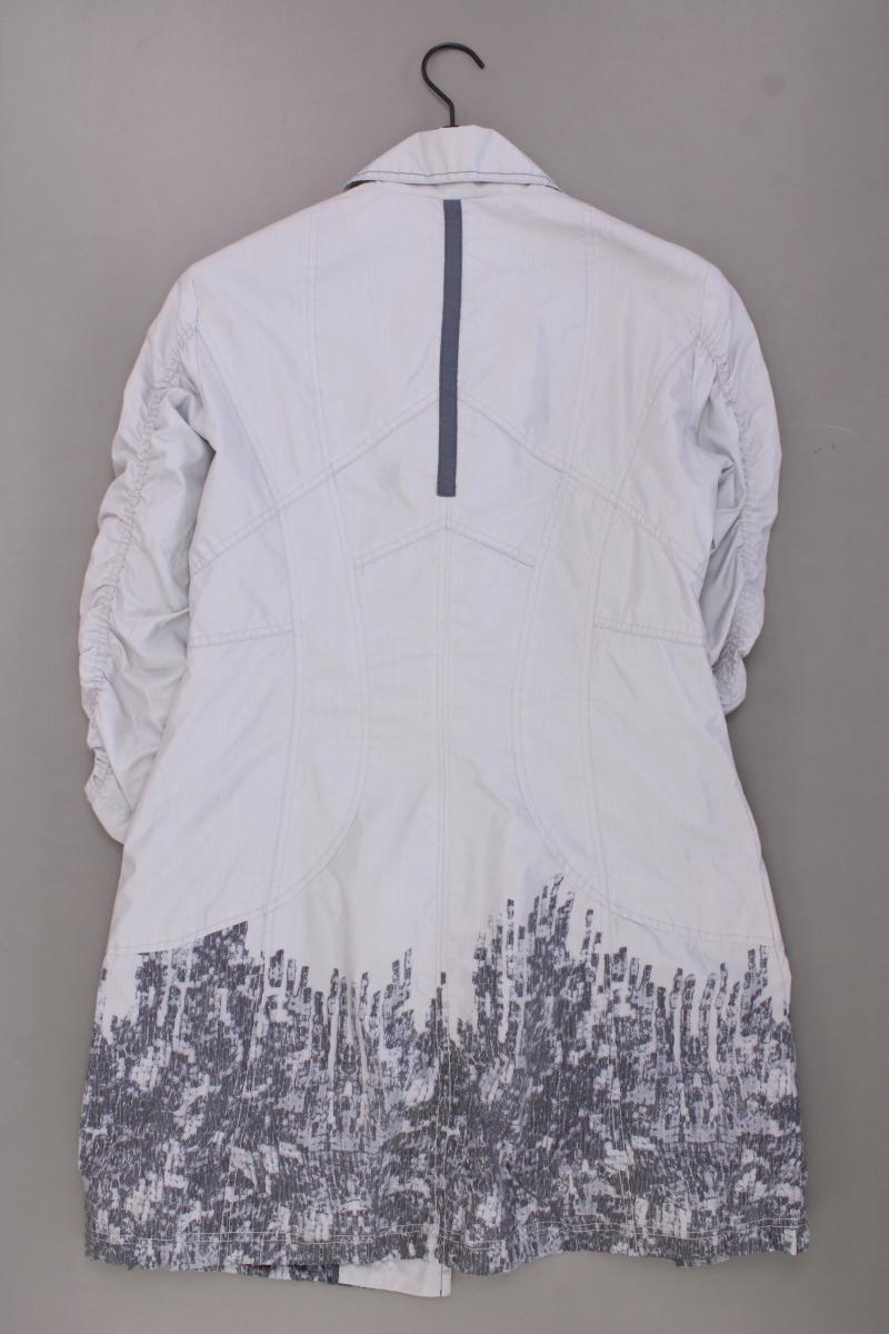 Biba Übergangsmantel Gr. 38 grau aus Polyester