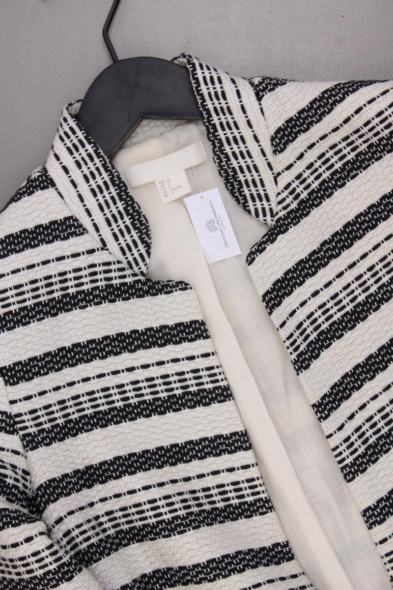 H&M Übergangsmantel Gr. 32 creme aus Polyacryl