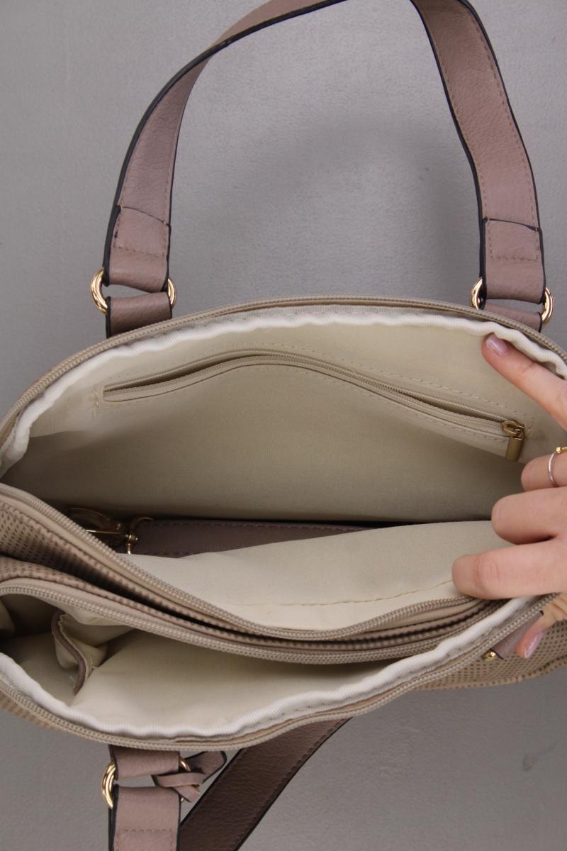 Rieker Henkeltasche neuwertig braun aus Kunstleder