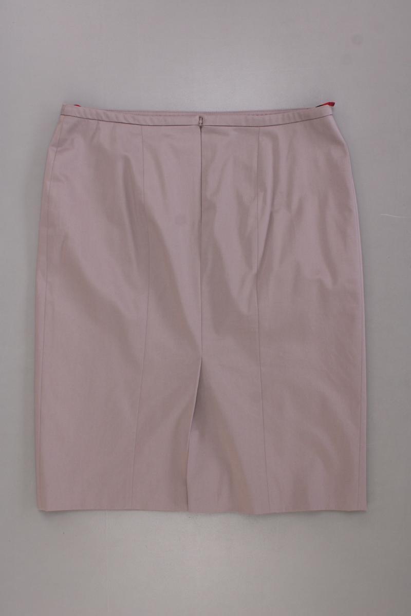 Hugo Boss Bleistiftrock Taupe Gr. 36 grau aus Baumwolle