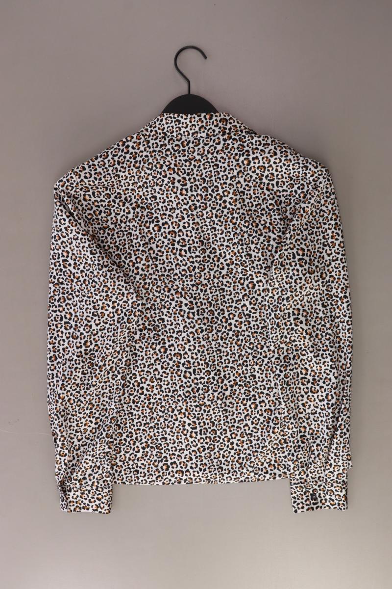 Only Langarmbluse Gr. 38 mit Tierdruck weiß aus Polyester