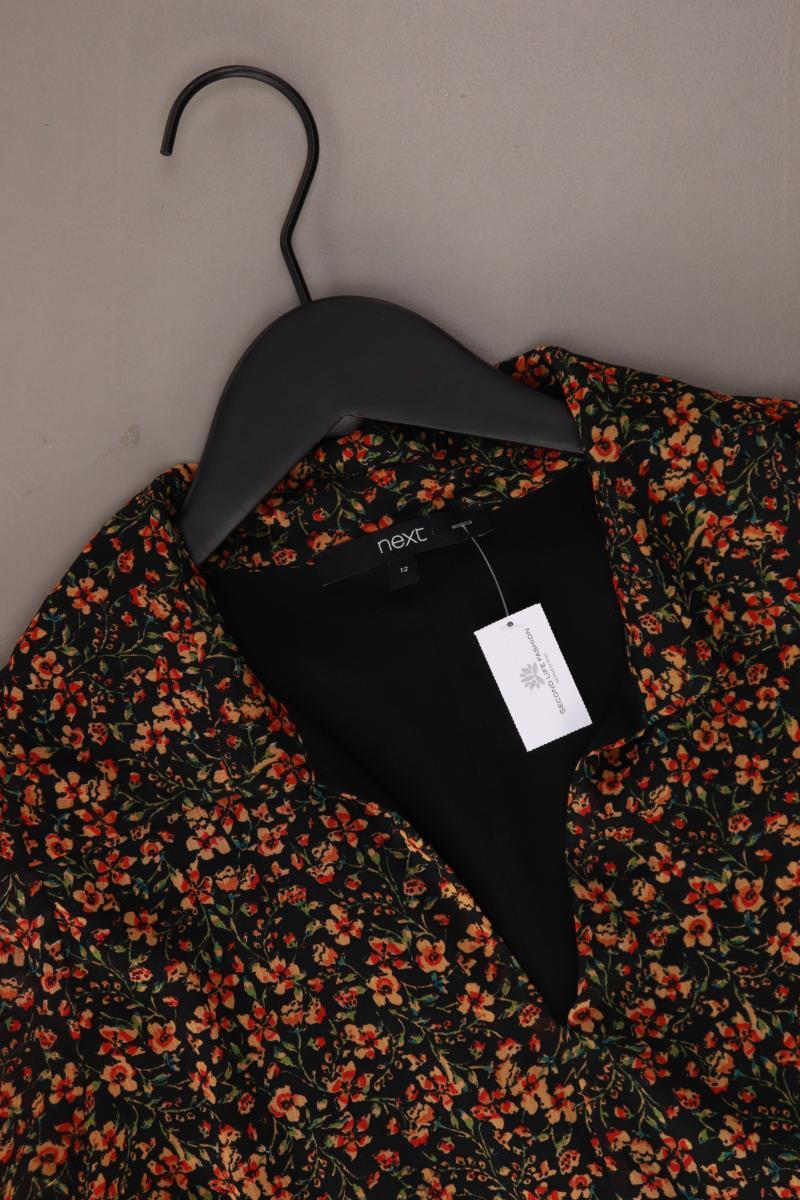 next Maxikleid Gr. UK 12 (M) mit Blumenmuster 3/4 Ärmel mehrfarbig aus Polyester