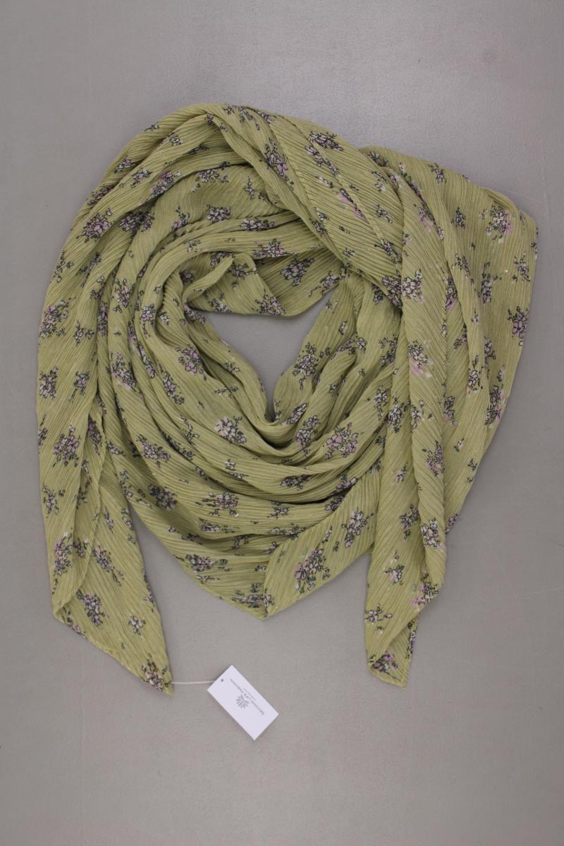 Tuch mit Blumenmuster grün