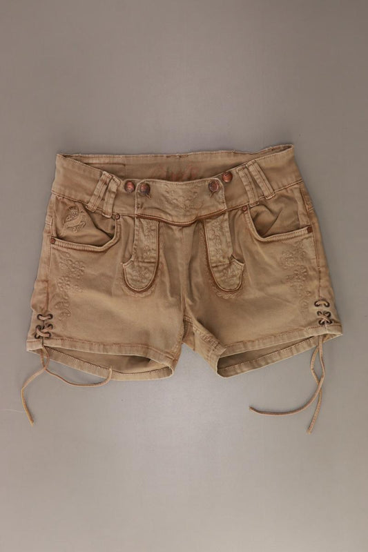 Shorts in Trachtenoptik Gr. 40 braun