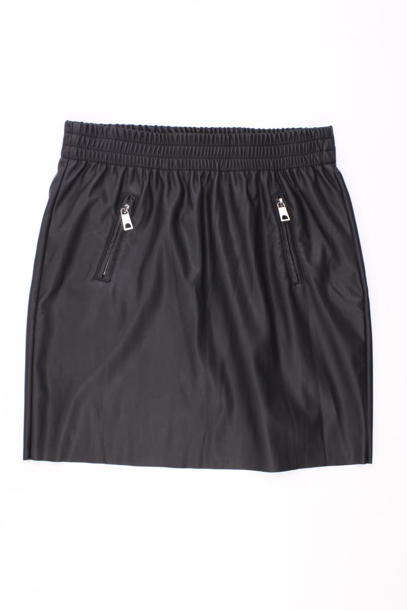 Only Kunstlederrock Gr. S neuwertig schwarz aus Polyester